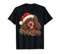 American Water Spaniel, Cappello da Babbo Natale, per Mamma e papà Maglietta