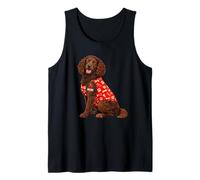 American Water Spaniel Mom I Love Mom Tatuaggio Cuore Canotta