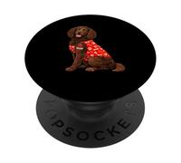 American Water Spaniel Mom I Love Mom Tatuaggio Cuore PopSockets PopGrip Adesivo