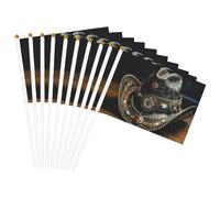 American West Rodeo Cappello Stampa Convenienza Bandiera Palmare Versatile Bandiere Pole Feste Parate Decorazioni Vacanze