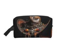 American West Rodeo Hat Borse cosmetiche per le donne piccola borsa per il trucco per borsa borsa trucco borsa da viaggio con cerniera, American West Rodeo Hat1, Taglia unica