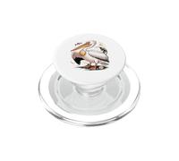 American White Pelican Sea Bird Birder PopSockets PopGrip per MagSafe