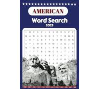 American Word Search Book: Easy to Read Word Search Book About American History, Culture, Geography And More , 6 x 9 Inches , 110 Pages , Perfect For ... & Teens Interested In Learning About The USA