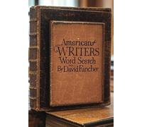 American Writers Word Search: For Relaxation Anxiety and Fun!