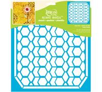 Americana Decor Busy Bee Stencil, Blu, 12 x 30,5 cm