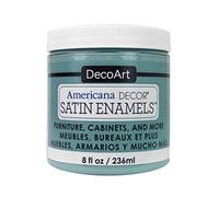 Americana Décor Décor Satin Enamels Sea Blue Vernice per Bottiglie con smalti Satinati, Acrilico, Blu Marino, 7 x 7 x 8 cm, 236 unità