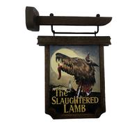 Americana Lupo Mannaro IN Londra Slaughtered Lamb Pub Firmare Bilancia Replica