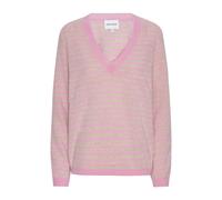 AMERICANDREAMS - Christy V Neck Cashmere Pullover - -Knitwear -Donna -Rosa -M