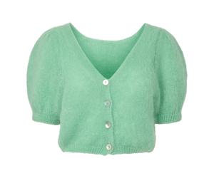 AMERICANDREAMS, ,Knitwear ,Donna ,Verde ,L Harper Cardigan