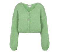 AMERICANDREAMS, ,Knitwear ,Donna ,Verde ,M Cornelia Cropped Cardigan