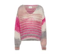 AMERICANDREAMS - Maglia Mohair Sogno - Righe Multicolor Rosa - - Knitwear - Donna - Rosa - L