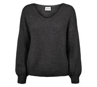 AMERICANDREAMS - Milana LS Alpaca Pullover - -Knitwear -Donna -Nero -M