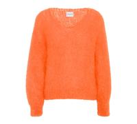 AMERICANDREAMS - Milana LS Mohair Knit - -Knitwear -Donna -Arancione -L