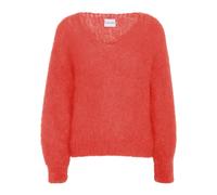 AMERICANDREAMS - Milana LS Mohair Knit - -Knitwear -Donna -Rosso -S