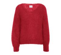 AMERICANDREAMS - Milana LS Mohair Knit - -Knitwear -Donna -Rosso -S