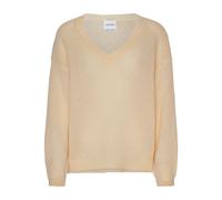 AMERICANDREAMS - Silja V Neck Knit - -Knitwear -Donna -Beige -S