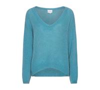 AMERICANDREAMS - Silja V-neck Knit - - Knitwear - Donna - Blu - M