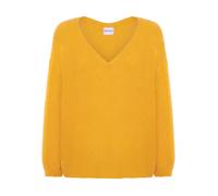 AMERICANDREAMS - Silja V Neck Knit - -Knitwear -Donna -Giallo -M