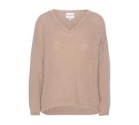 AMERICANDREAMS - Silja V Neck Knit - -Knitwear -Donna -Marrone -S