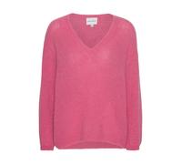 AMERICANDREAMS - Silja V Neck Knit - -Knitwear -Donna -Rosa -L