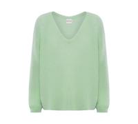AMERICANDREAMS - Silja V Neck Knit - -Knitwear -Donna -Verde -L