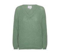 AMERICANDREAMS - Silja V Neck Knit - -Knitwear -Donna -Verde -M