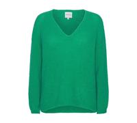AMERICANDREAMS - Silja V-neck Knit - -Knitwear -Donna -Verde -S