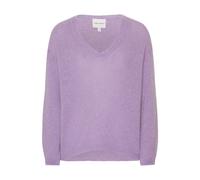 AMERICANDREAMS - Silja V Neck Knit - -Knitwear -Donna -Viola -M