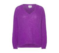 AMERICANDREAMS - Silja V Neck Knit - -Knitwear -Donna -Viola -S