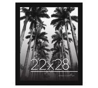 Americanflat 22x28 Poster Frame in Black - Composite Wood with Polishe