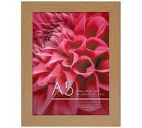 Americanflat A5 Picture Frame in Dark Oak - Engineered Wood with Shatt