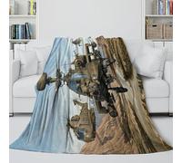 Americano AH64 Apache Elicottero Coperta Soffice - Militare Coltre Per L'aria Condizionata Morbida Regalo Compleanno Per Il Marito/fidanzato/fidanzata - Divano Letto Culla Decoro 50x60inch(127x152cm)