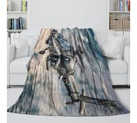Americano AH64 Apache Elicottero Coperta Soffice - Militare Coltre Regalo Compleanno Per Figlio/figlia/nipote/nipotina/amico - Coltre Accogliente Come Un Abbraccio in Una Coperta 40x50inch(100x130cm)