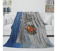 Americano Baltimore Incrociatore Coperta Calda - Militare Coperta Fichissimo Regalo Compleanno Per Il Marito/fidanzato/fidanzata - Soggiorno/camera Da Letto/divano/decoro 60x80inch(150x200cm)