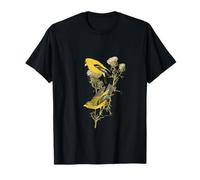 americano, cardellino, vendemmia, stile, illustrazione, 2 Maglietta