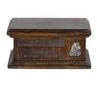 Americano Cocker Spaniel Piccolo Urna Con Il Immagine Eines Cane Art-Dog