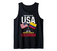 Americano colombiano La mia storia è iniziata in Colombia Pride Canotta