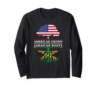 Americano coltivato con Radici giamaicane - Giamaica Maglia a Manica
