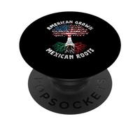 Americano coltivato radici messicane Messico Paese Amante orgoglioso di noi PopSockets PopGrip Adesivo