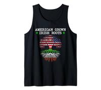 Americano cresciuto radici irlandesi felice giorno San Patrizio fortunato Canotta