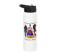 Americano E Armeno Sangue Nero Donne Stainless Steel Insulated Water Bottle