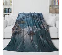 Americano F35 Lightning Caccia Coperta Flanella - Militare Coperta Morbida Regalo Compleanno Per Figlio/figlia/nipote/nipotina/amico - Letto Divano Culla Decoro 50x60inch(127x152cm)