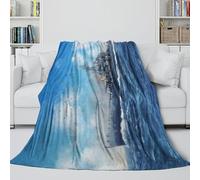 Americano North Carolina Corazzata Coperta Calda Confortevole - Militare Coltre Soffici Regalo Compleanno Per Figlio/figlia/nipote/nipotina/amico - Divano Letto Sedia Culla 40x50inch(100x130cm)