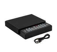 Americano Scale, 0,1 g Precision Coffee Balance, Built in Timer Feature, Digital Per Over Tool for Brewing Accuracy into Home Kitchen, Dorm, and Brew Shop 3,54 x 3,74 x 0,75 Inches