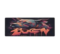 Americoversized Pit Bull Tappetino per mouse in grande base in gomma antiscivolo estesa tappetino per mouse con bordi cuciti Gaming Pc Desktop grande tappetino per mouse 11,8 x 31,5