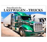 Amerikanische Lastwagen - Trucks (Wandkalender 2026 DIN A2 quer), CALVENDO Monatskalender: Machen Sie sich bereit für eine wilde Reise durch die Vereinigten Staaten.