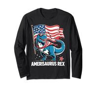 Amerisaurus Rex Pride of the US-Americans Maglia a Manica