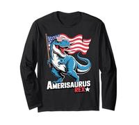 Amerisaurus Rex Pride of the US-Americans Maglia a Manica