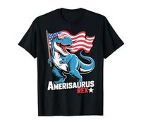 Amerisaurus Rex Pride of the US-Americans Maglietta