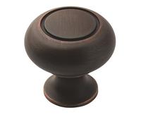 Amerock 1875415 - Manopola in bronzo lucidato, 1-1/4"